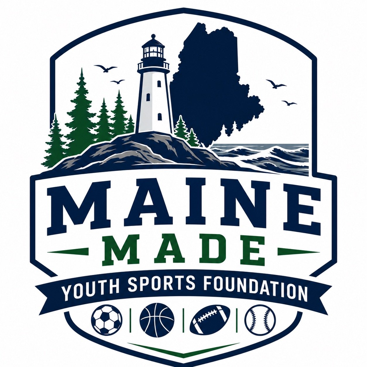 Maine Made Youth Sports Foundation logo